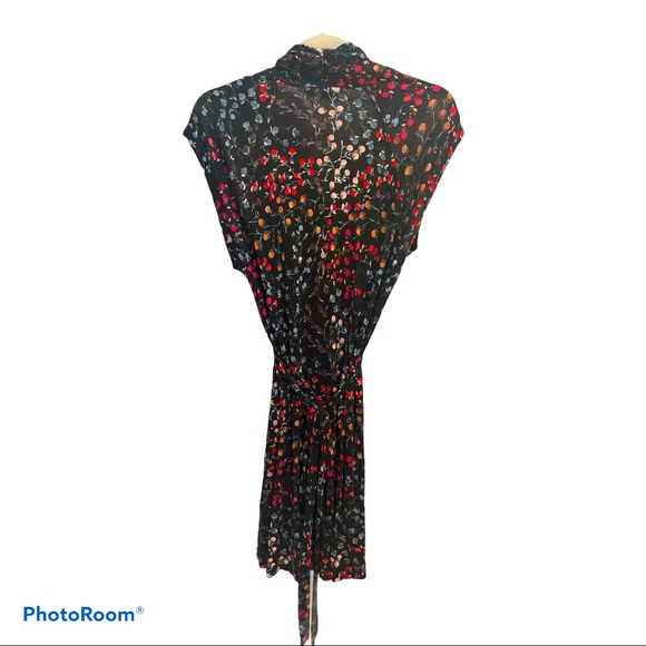 French Connection Tie Waist Floral Dress - Picture 3 of 3